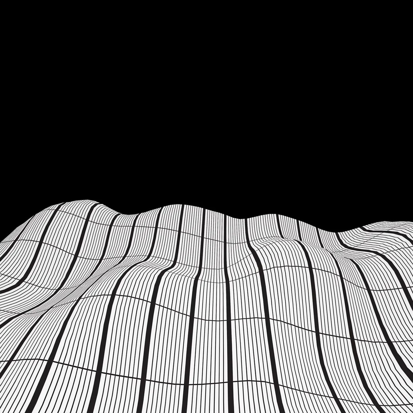 Wavey Stripe Grid IV Visual Bounty