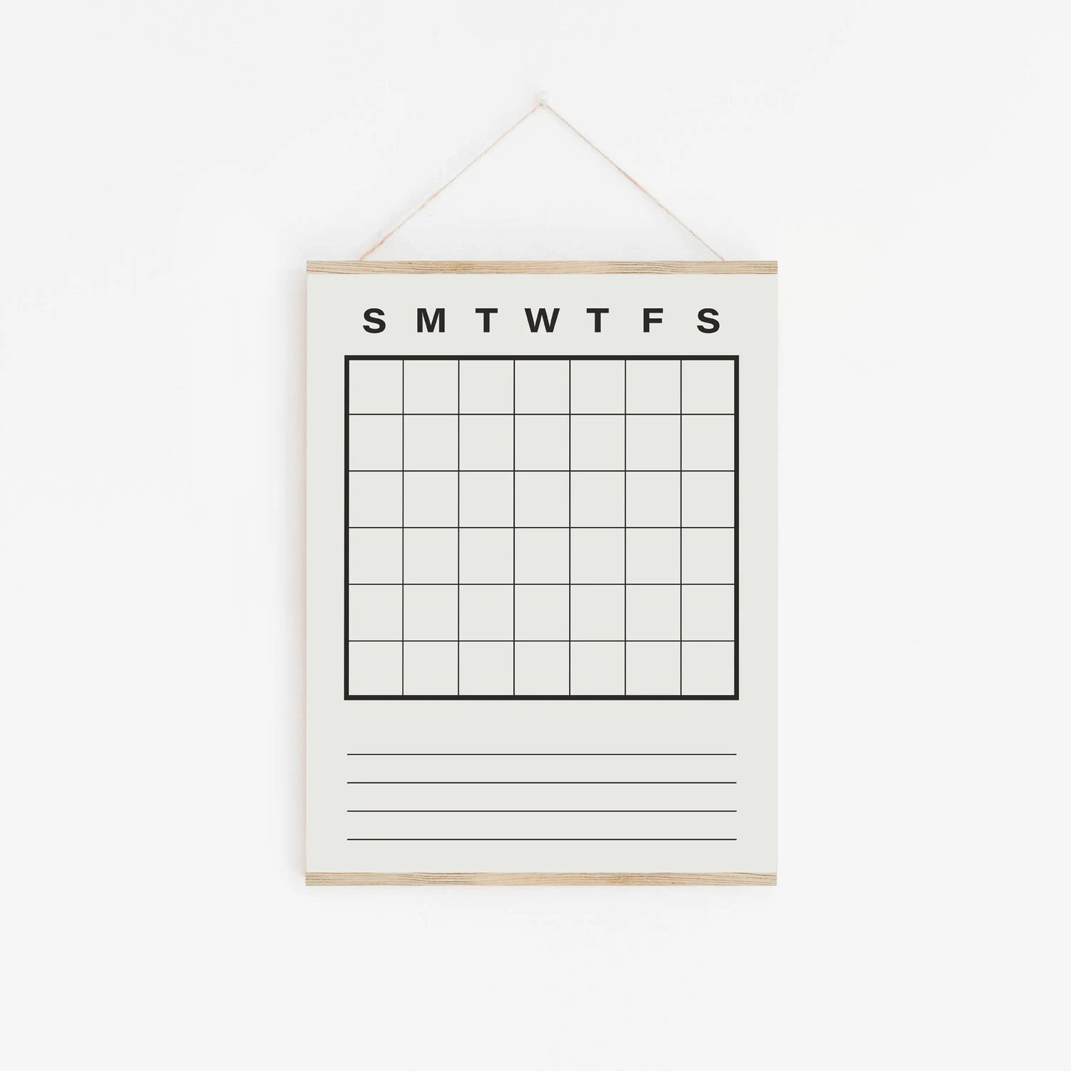 Modern Weekly Monthly Planner Printable-Design Template-The Design Craft