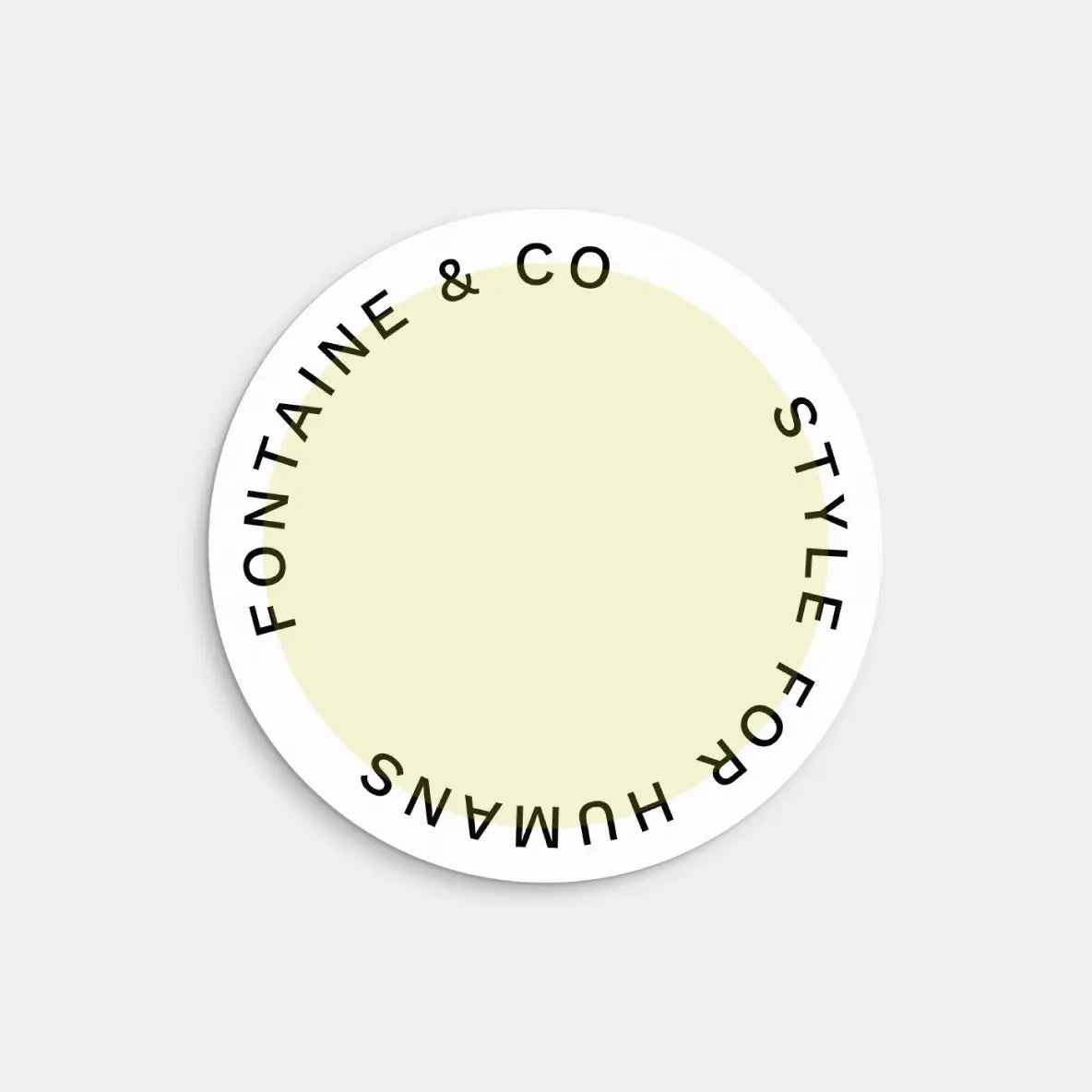 Round Pastel Product Label, Printable,-Design Template-The Design Craft