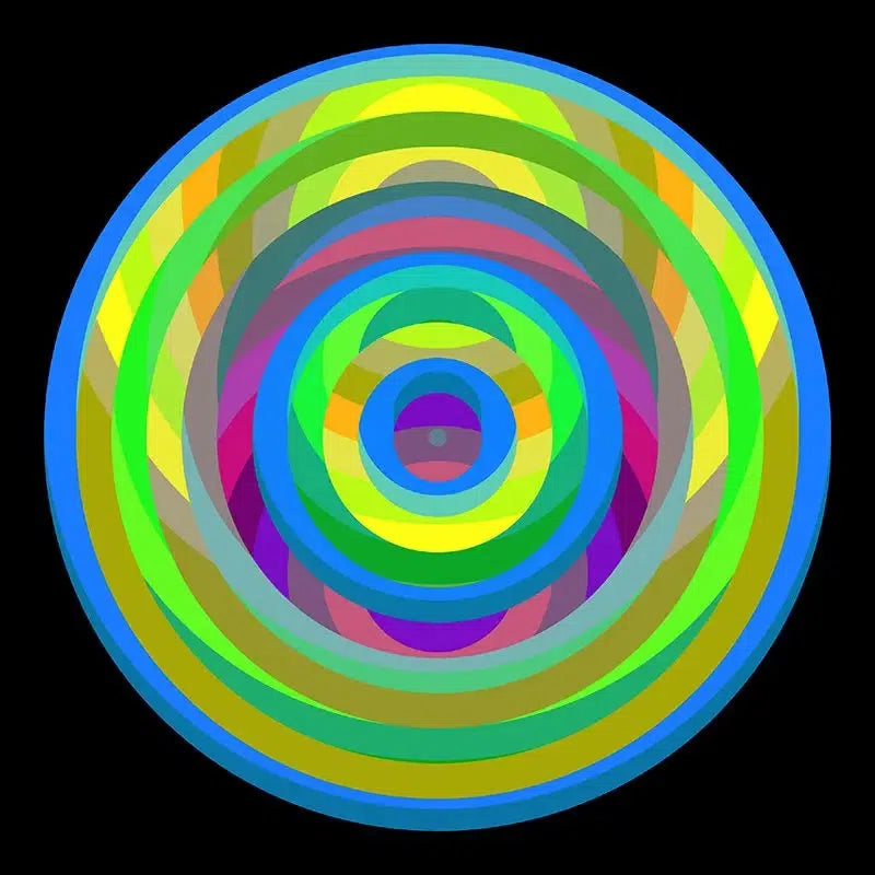 Colorful Circle-Digital Artwork-Visual Bounty