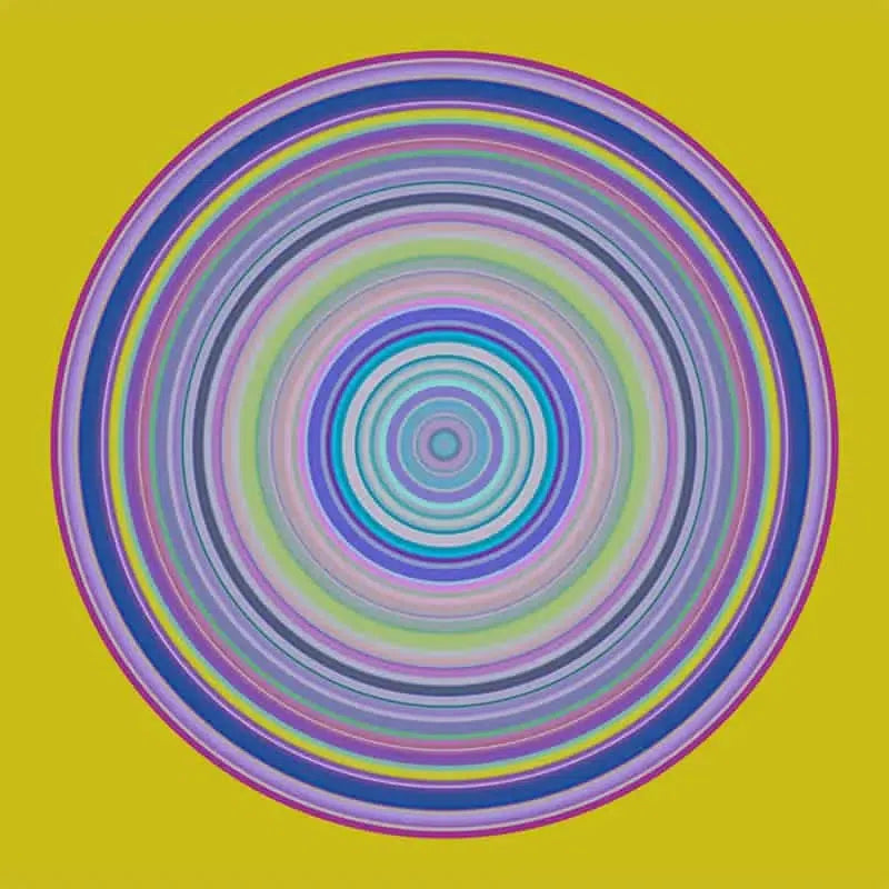 Colorful Circle IV-Digital Artwork-Visual Bounty