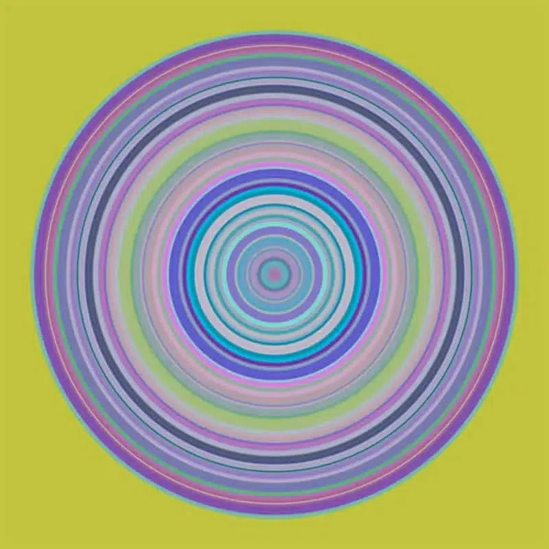 Colorful Circle IX-Digital Artwork-Visual Bounty