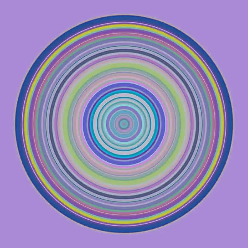 Colorful Circle VI-Digital Artwork-Visual Bounty