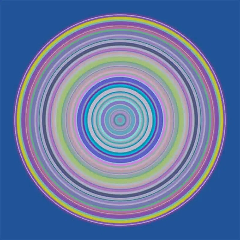 Colorful Circle VIII-Digital Artwork-Visual Bounty