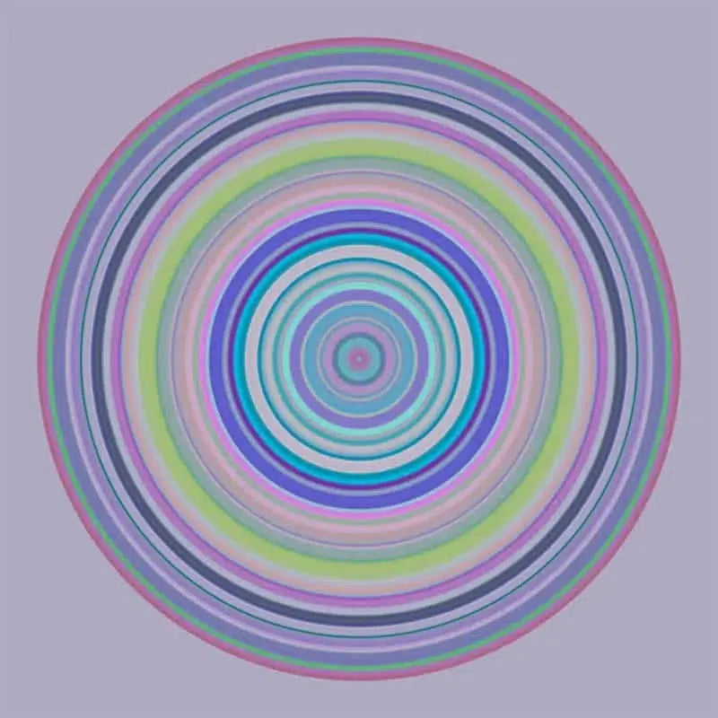 Colorful Circle XI-Digital Artwork-Visual Bounty