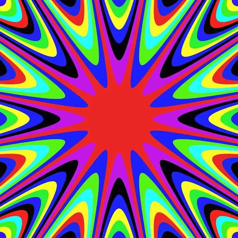 Colorful Pop Rays-Digital Artwork-Visual Bounty