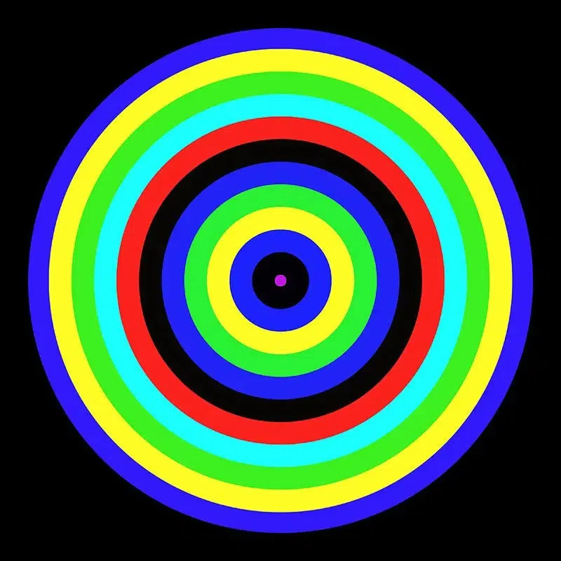 Colorful Stripe Circle-Digital Artwork-Visual Bounty