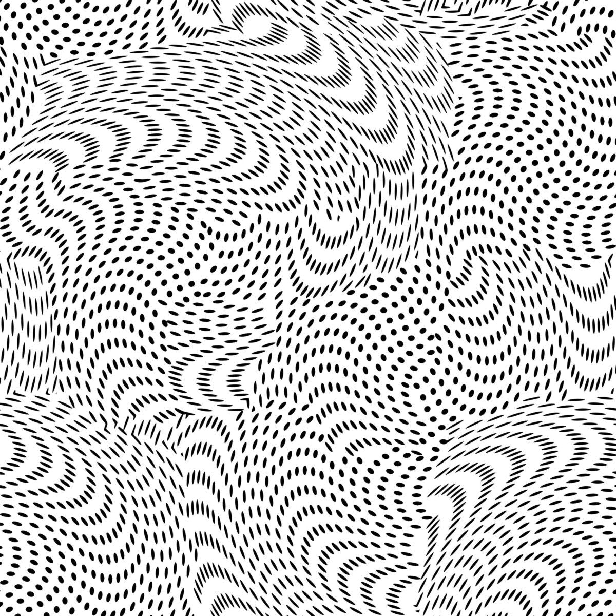 Dot Waves XV-Surface Design Shop