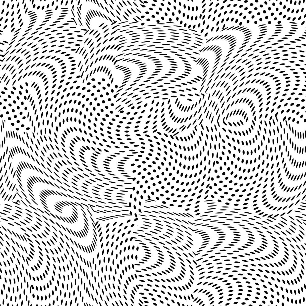 Dot Waves XVI-Surface Design Shop