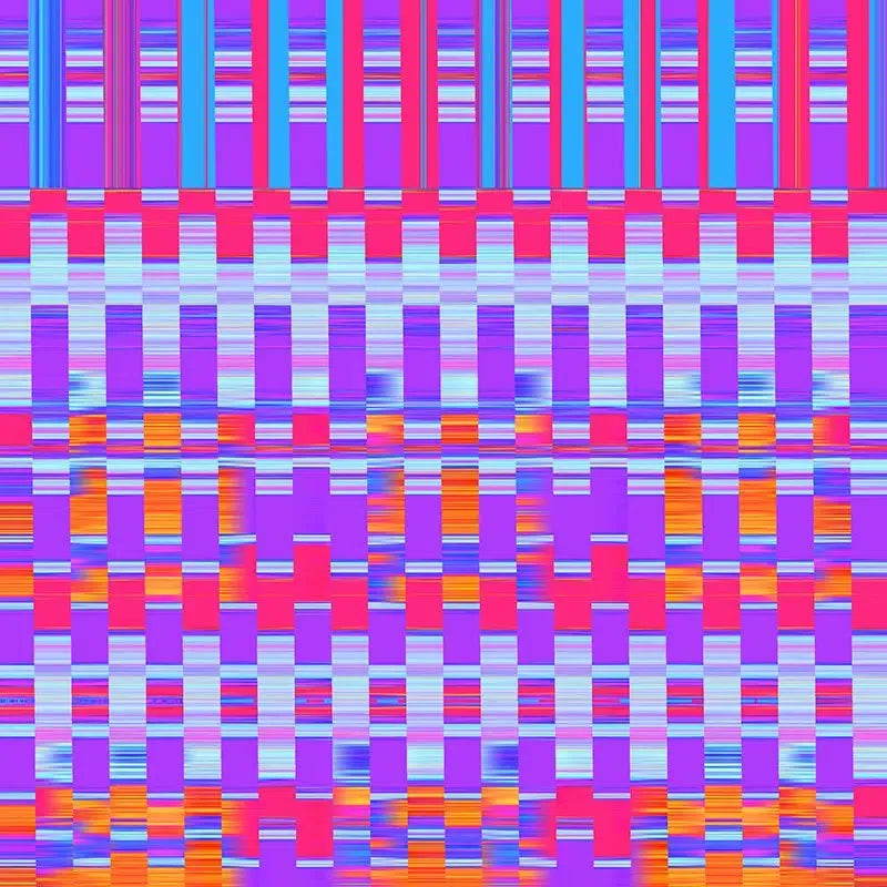 Fiesta Glitch-Digital Artwork-Visual Bounty