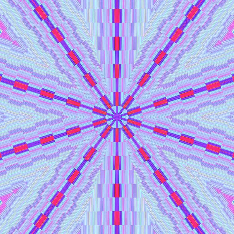 Fiesta Kaleido-Digital Artwork-Visual Bounty