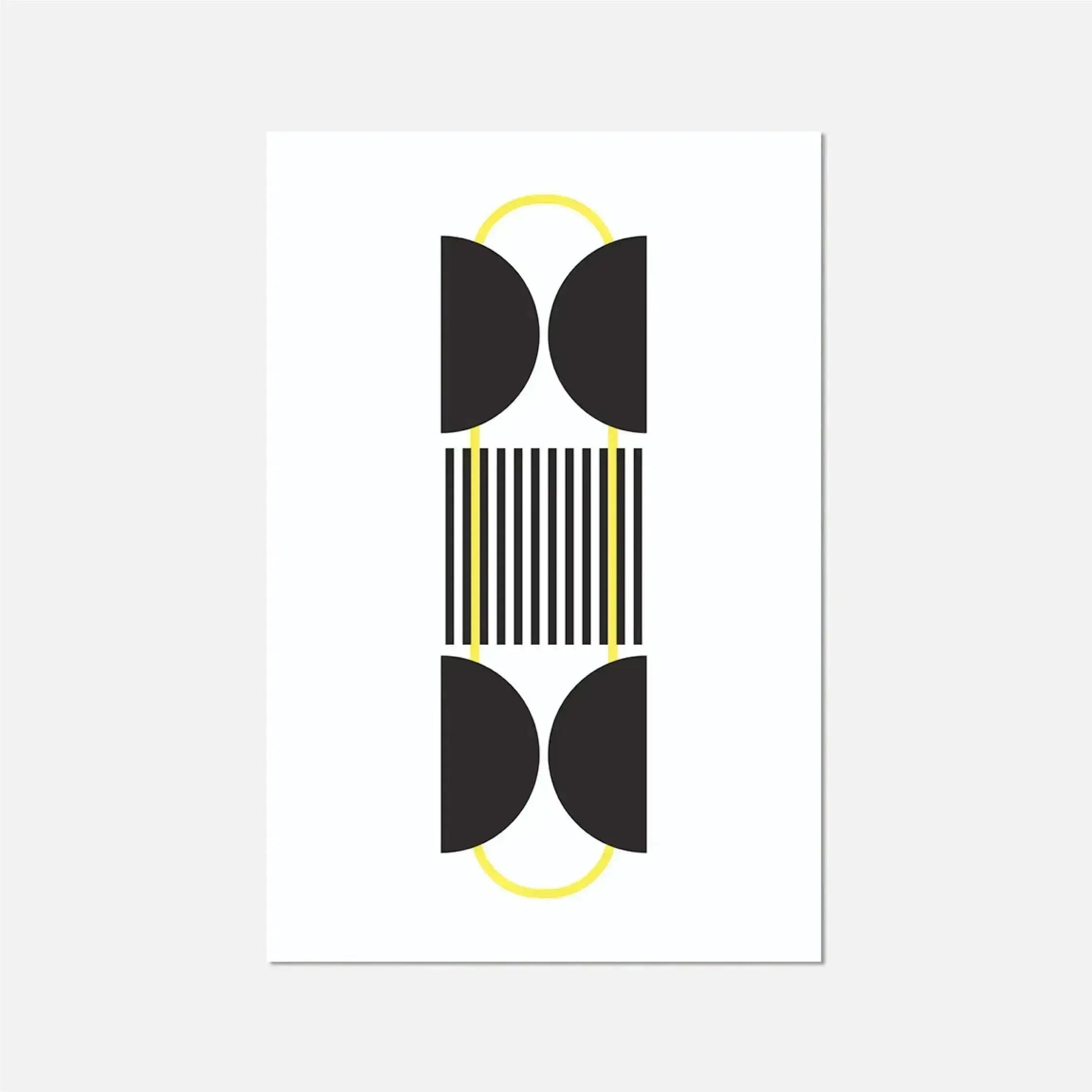 Geo Struct II Art Print-Art Prints-New Visual Things