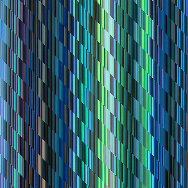 Glitch Stripes-Digital Artwork-Visual Bounty