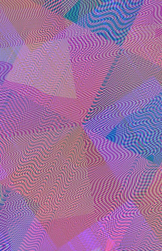 Moire Glitch-Digital Artwork-Visual Bounty