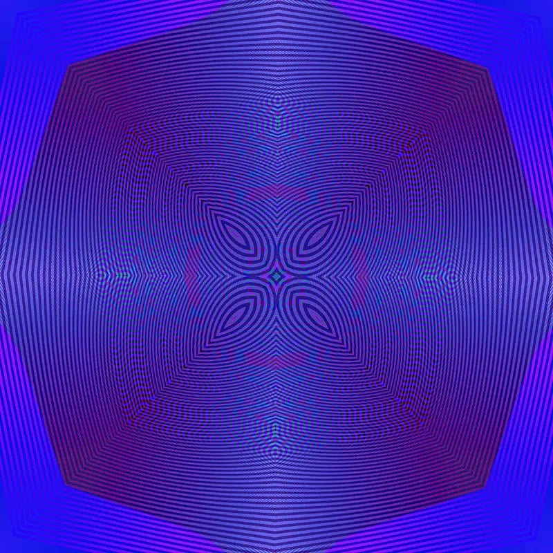 Moire Shape-Digital Artwork-Visual Bounty