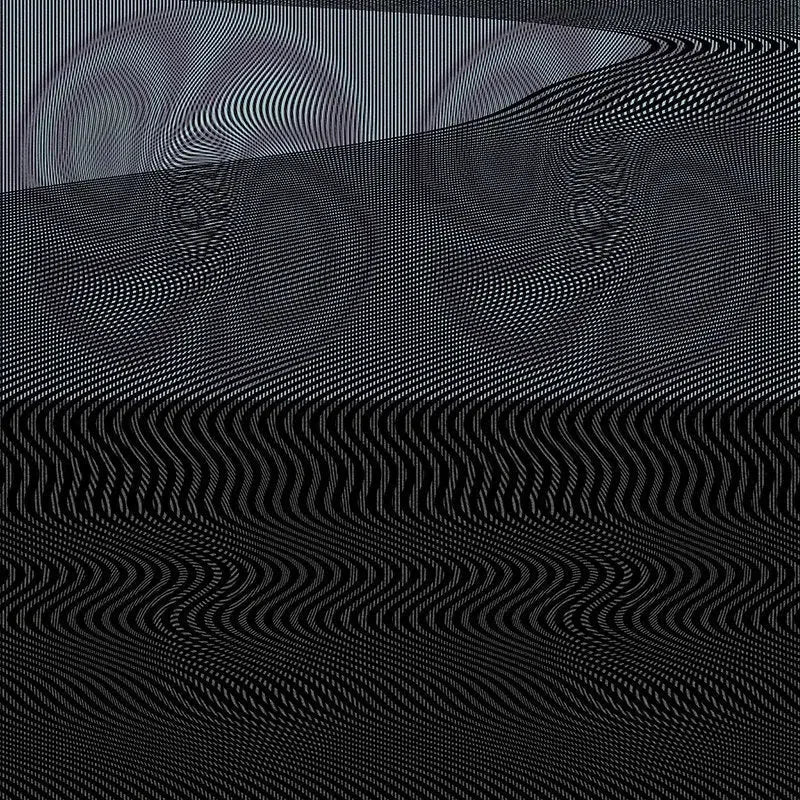 Moire Waves-Digital Artwork-Visual Bounty