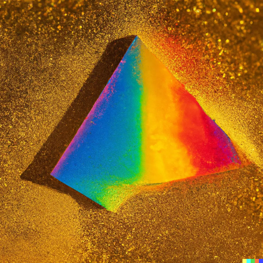 Rainbow Prism-Digital Artwork-Visual Bounty