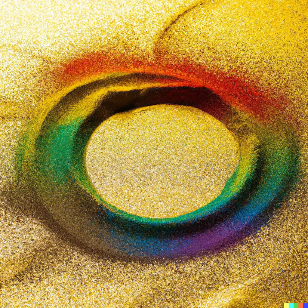 Rainbow Torus II-Digital Artwork-Visual Bounty