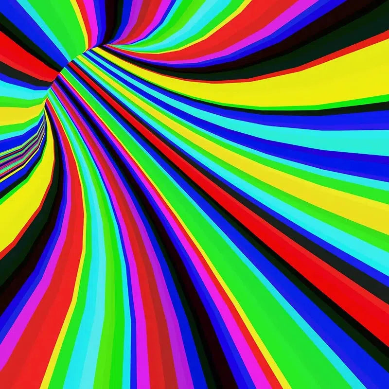 Spectrum Tunnel-Digital Artwork-Visual Bounty