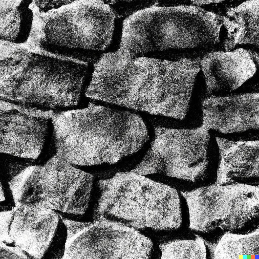 Stone Wall-Digital Artwork-Visual Bounty