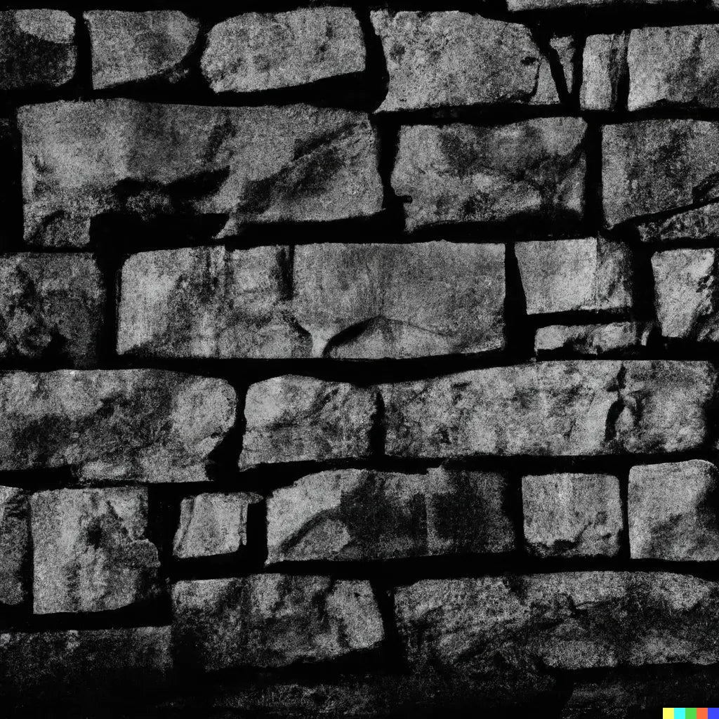 Stone Wall II-Digital Artwork-Visual Bounty