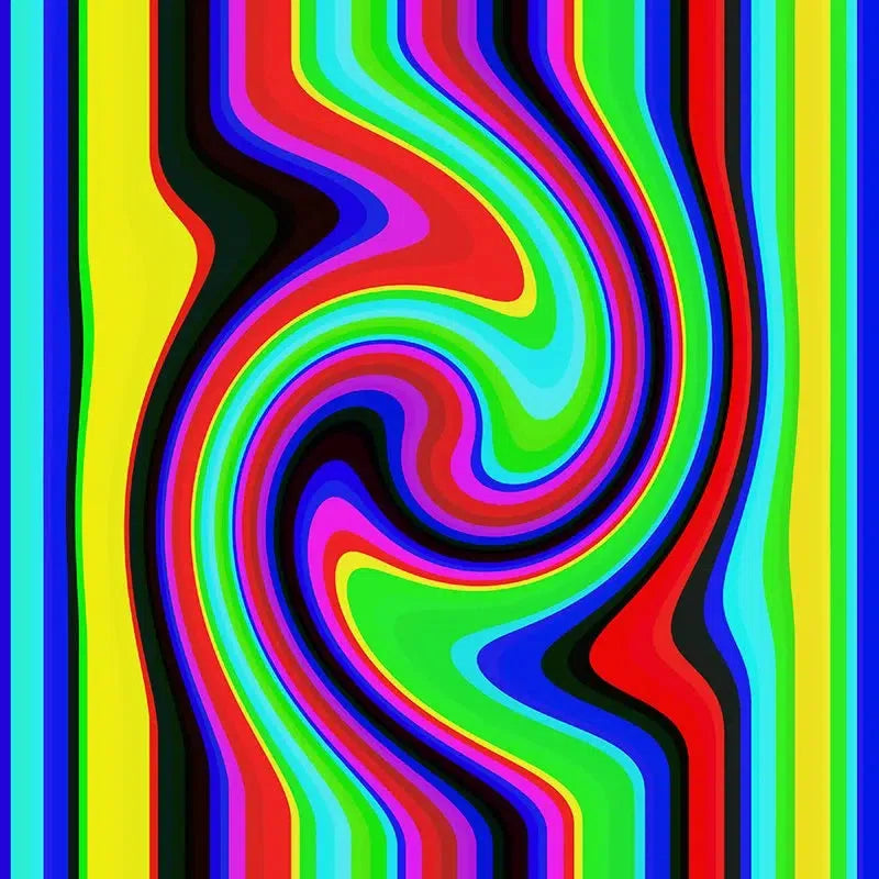 Stripe Twist-Digital Artwork-Visual Bounty