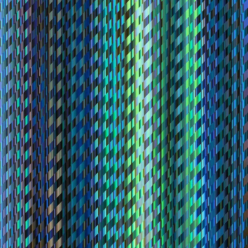 Vivid Green Stripes-Digital Artwork-Visual Bounty