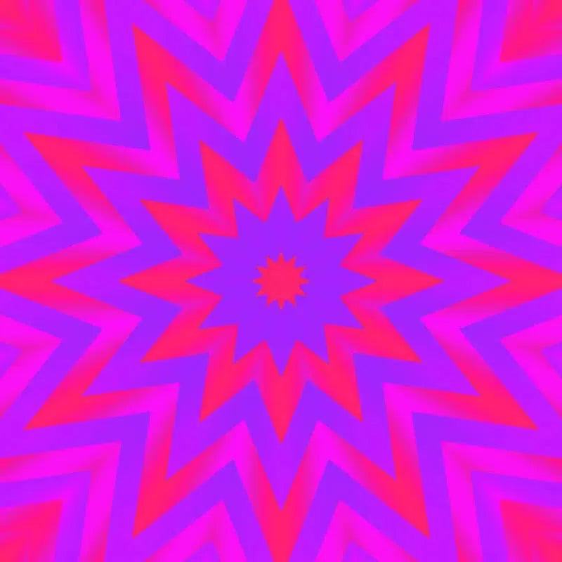 Vivid Kaleido Star-Digital Artwork-Visual Bounty