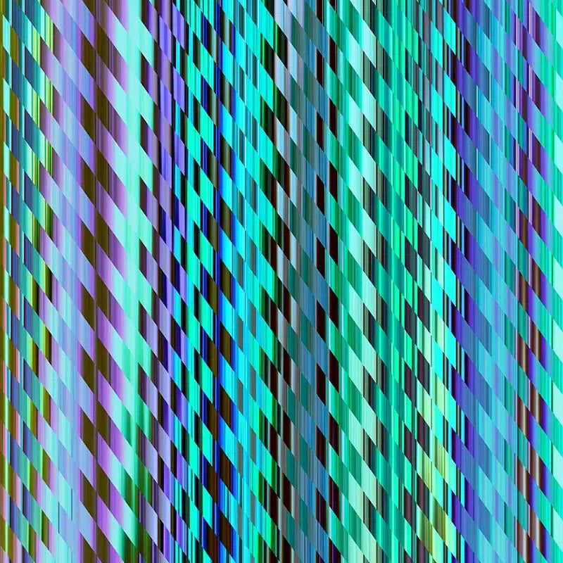 Vivid Ombre Stripes-Digital Artwork-Visual Bounty