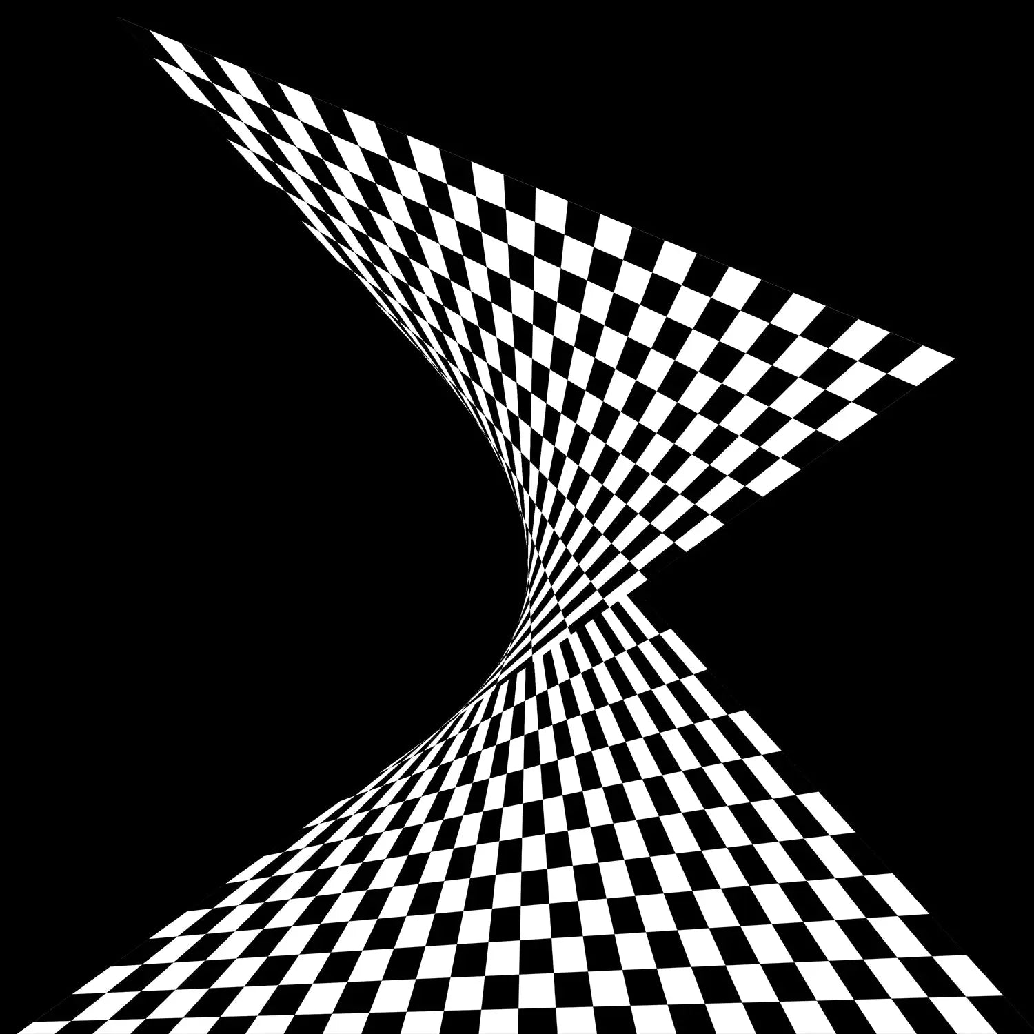 Warped Checkerboard II Visual Bounty