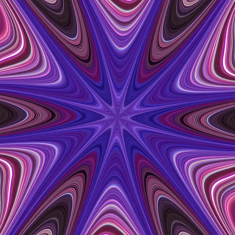 Warped Kaleido Star-Digital Artwork-Visual Bounty