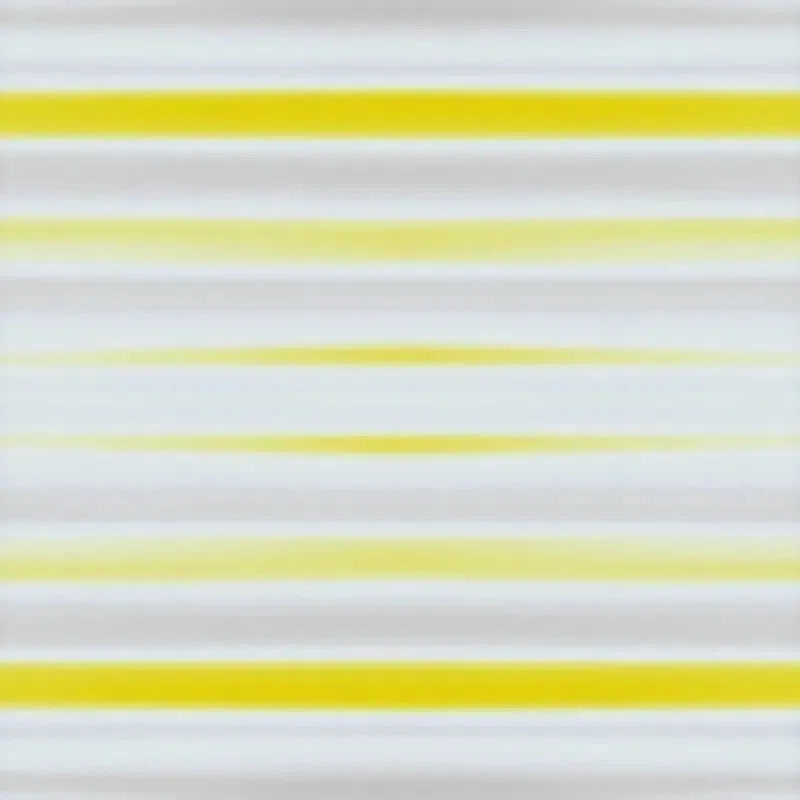 Yellow Ombre Stripes-Digital Artwork-Visual Bounty