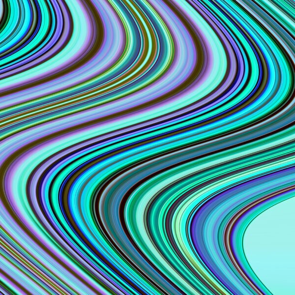 colorful wave design contemporary stock art