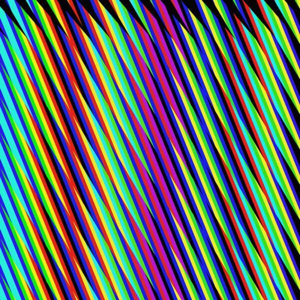 colorful jagged lines graphic art
