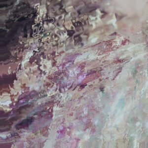 pink crystalline abstract art image